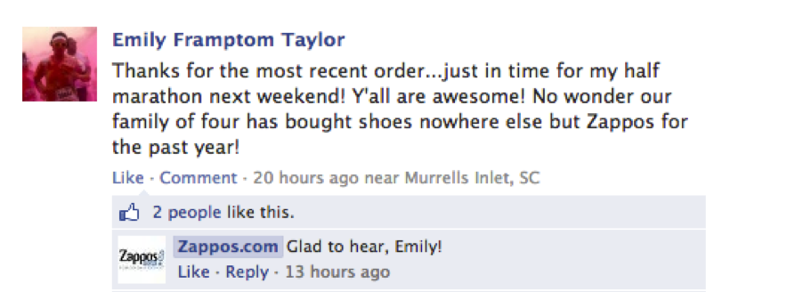 customer-testimonials-zappos-facebook