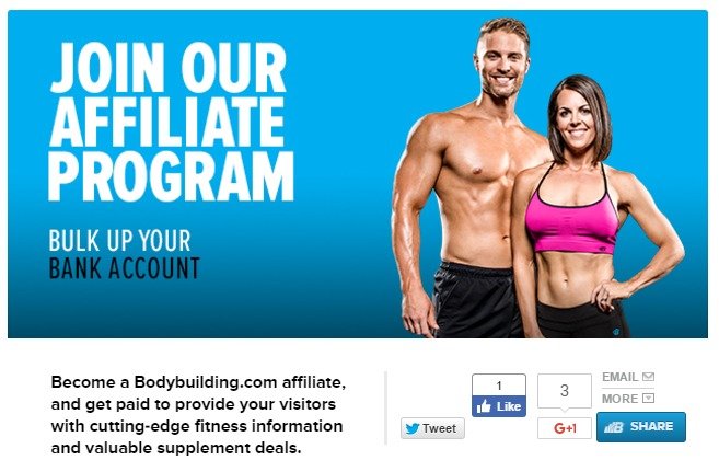 bodybuilidng affiliate program