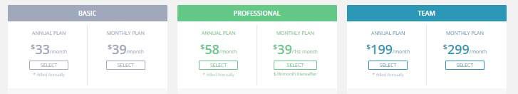 SpyFu pricing