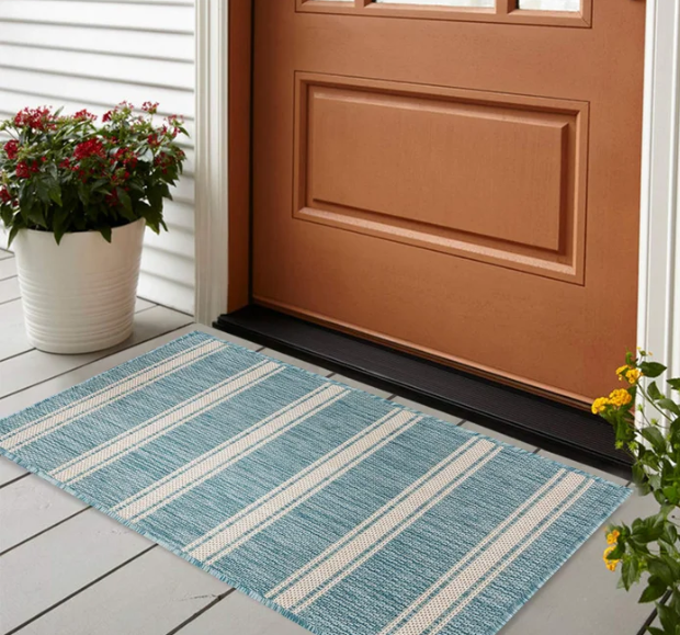 Flatweave Indoor-Outdoor Area rug