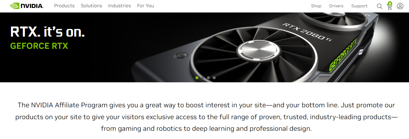 Nvidia Affiliate Program Review